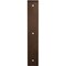 Ekena Millwork Hamilton Steel Bracket, Hammered Dark Bronze 2"W x 12"D x 12"H BKTM02X12X12HAHDB - alternate 9